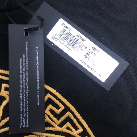 Versace Madusa Logo Sweater - Picture 7 of 8